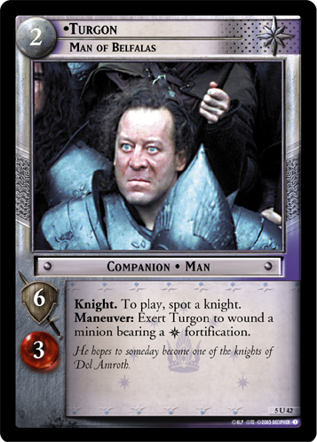 Turgon, Man of Belfalas